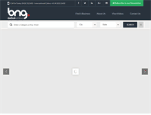 Tablet Screenshot of bnggroup.com.au